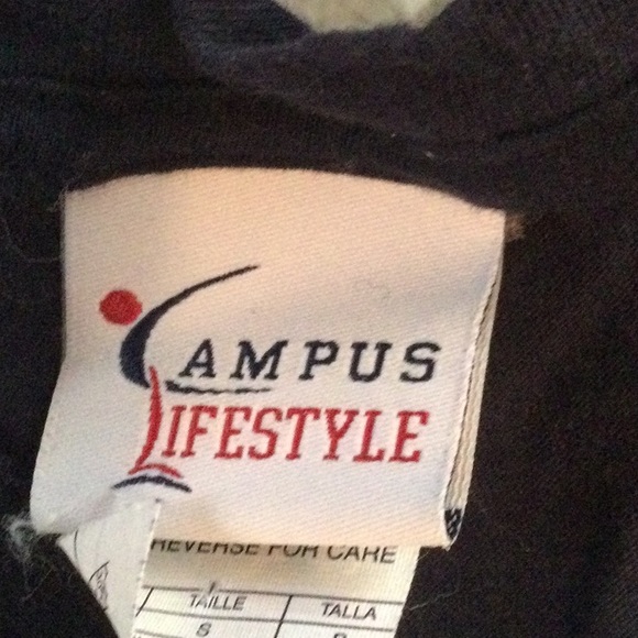 Campus Life v neck tee shirt - Picture 6 of 7